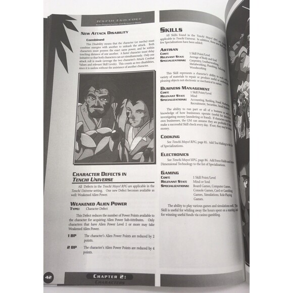 Tenchi Universe by Mark C. MacKinnon (2001, Paperback) Anime Role Play Guide - Picture 8 of 10